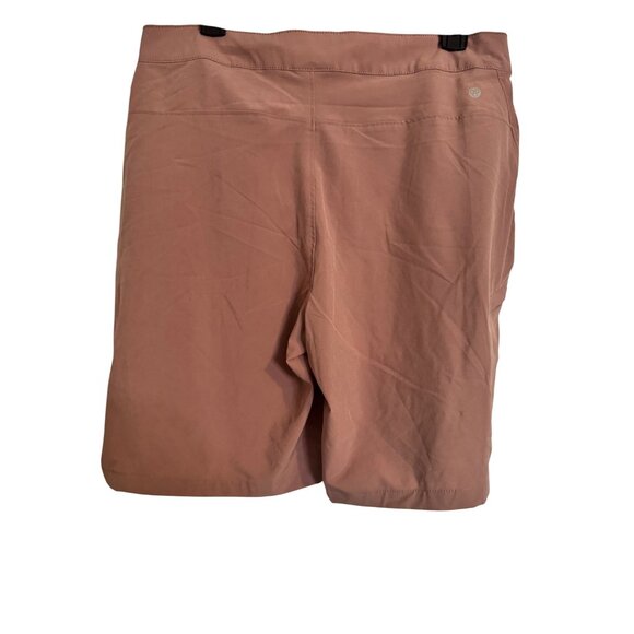 Zella Mens Deep Dive Board Shorts Size Medium Zipper Pocket Drawstring 8" - Picture 2 of 5